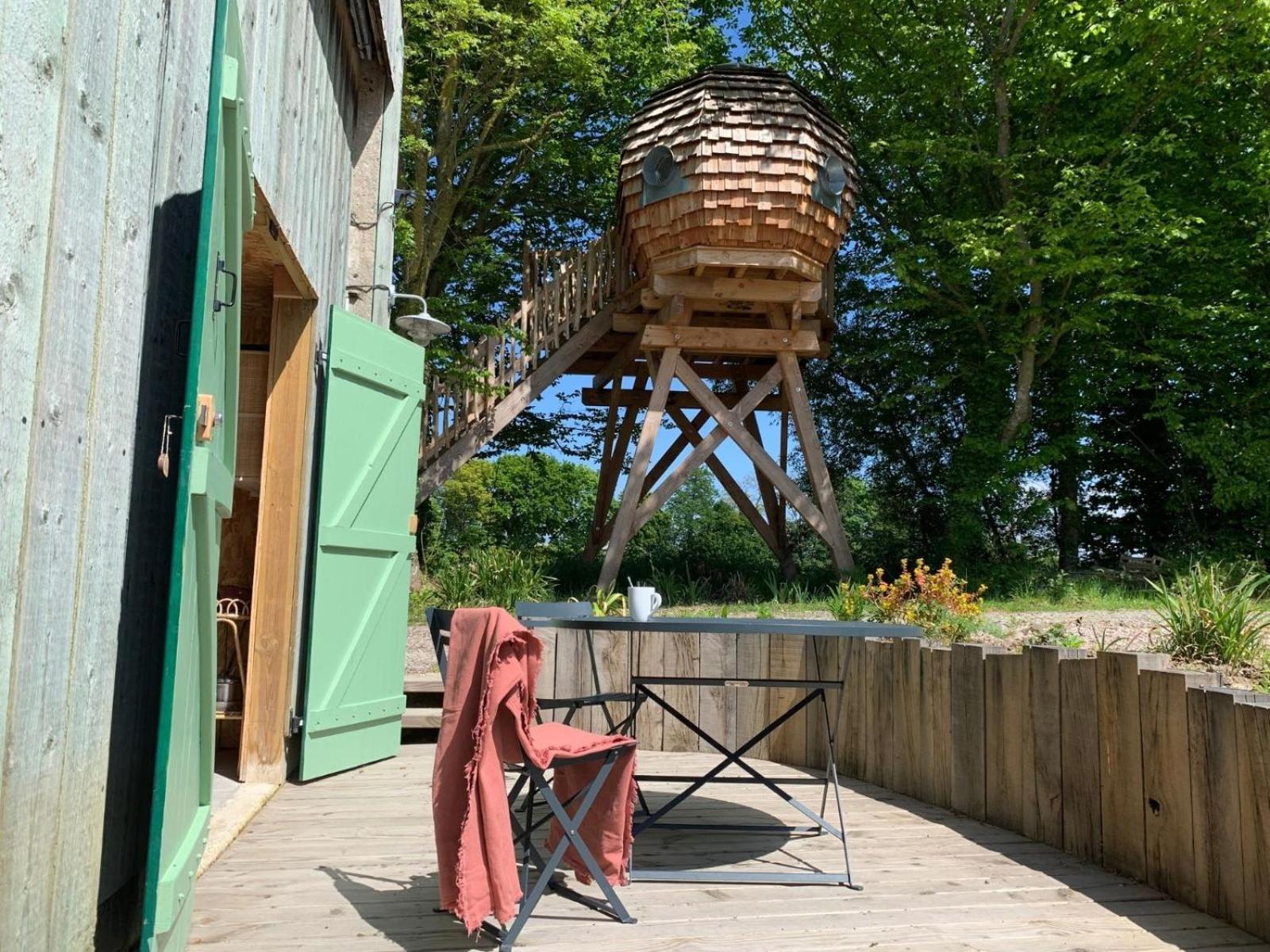 La Ville Es Renais - Ferme Et Maison D'Hotes Insolite Erquy Eksteriør bilde
