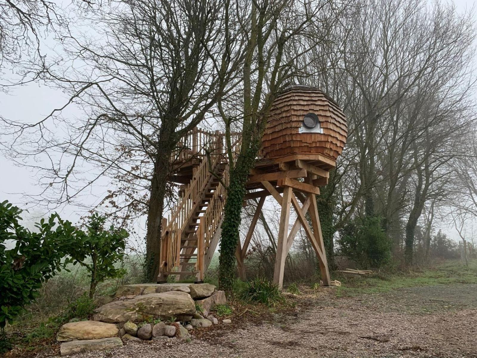 La Ville Es Renais - Ferme Et Maison D'Hotes Insolite Erquy Eksteriør bilde